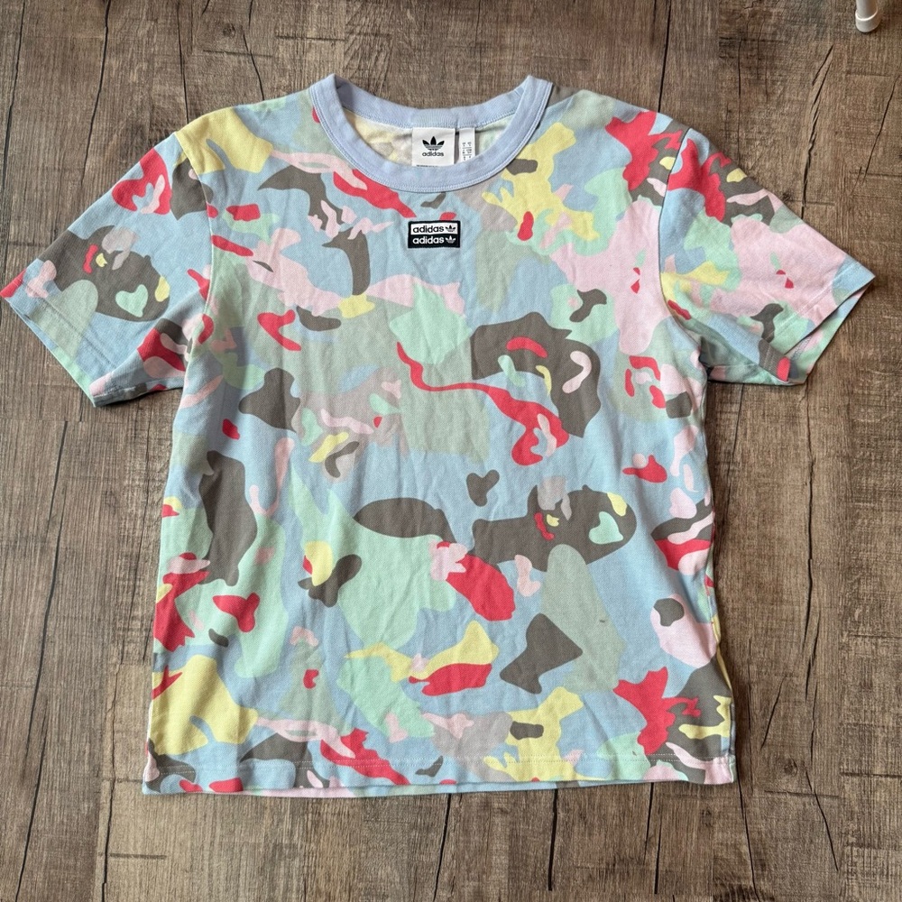 Adidas Camouflage T-Shirt - Multicolor